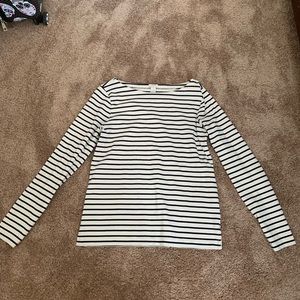 J. Crew Striped Long Sleeve Top